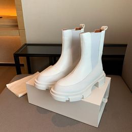 Boots Brand Design Ins Women Ankle Fashion Platform Warm Fur High Heel Winter Woman Casual Footwear Thicken Botas De Mujer