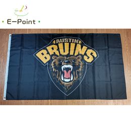 NAHL Austin Bruins Flag 3*5ft (90cm*150cm) Polyester Banner decoration flying home & garden Festive gifts