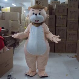 Halloween Bear Mascot Costume Top Quality Cartoon Anime theme character Adult Size Christmas Carnival Birthday Party Fancy Outfit