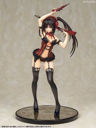 25cm Date Live Anime Figure Nightmare Tokisaki Kurumi Action Figure Kurumi Tokisaki Lingerie Figurine Collectible Model Toys