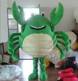 2021 factory hot new EVA Material green crab Mascot Costumes Unisex cartoon Apparel Custom made Adult Size