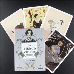 The Literary Witches Oracles English Tarot Cards 70 Card Deck Answers to Questions About Your Creative Life and Spiritual Journey