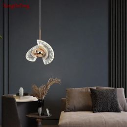 Pendant Lamps Bedroom Headbed Can Change Shape Led Chandelier Acrylic Creative Restaurant Interior Lighting Decorative