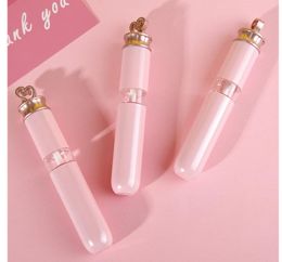 Wholesale DIY Packing Bottle 7ml Empty Lip Glotion Tube Liquid Filling Container Pink Palace Style Make-Up Packaging