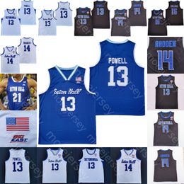 Seton Hall Basketball Jersey NCAA College Powell Jared Rhoden Tray Jackson Bryce Aiken Myles Cale Tyrese Samuel Harris Long Mcknight Obiagu