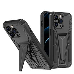 Heavy Duty Shockproof Protective Phone Kickstand Stand Cases Cover with Magnetic Car Mount Fit iPhone 13 Pro max 12 mini 5.4 6.1 11 XR 7/8 Plus SE