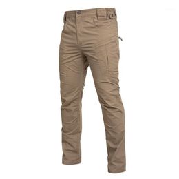 Men's Pants Tactical Outdoor Sports Leisure Loose Multi-pocket Wear-resistant Army Overalls Clothing Sweatpants