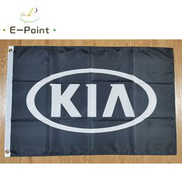 Korea KIA Car Flag 3*5ft (90cm*150cm) Polyester Banner decoration flying home & garden flags Festive gifts