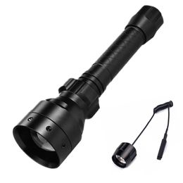 Flashlights Torches Host Hunting Night Light Angle Adjustable Focus Infrared Spearfishing Lanterna Outdoor Equipment BI50FL