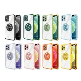NEW iPhone case ring holder Apple 11 12 fine hole anti-fall protective cover