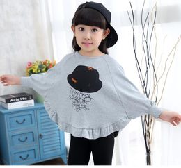 2021 New Arrival Kids Clothings Children Tops & Tees Girl T-Shirts Top Quality Cute Clothings Baby Printed Flower Fashion Hot Selling