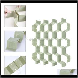 Housekeeping Organisation Home & Gardender Divider Organiser 8Pcs Diy Plastic Grid Honeycomb Box L5Ye Storage Ders Drop Delivery 2021 Opxjp