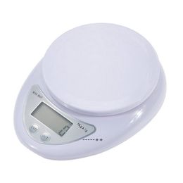 NEW1-5000g Electronic Weight Balance Kitchen Food Ingredients Scale High Precision Digital Weight Measuring Tool RRB11757