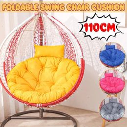 Cushion/Decorative Pillow Hanging Chair Cushion Swing Seat Thick Breathable Rocking Chairs Pad Hammocks Swings For Living Room