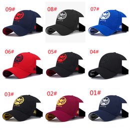 2021 Young man hat SHIELD agent three-dimensional embroidery sunshade baseball cap lady hair blue hats Fashion Accessories