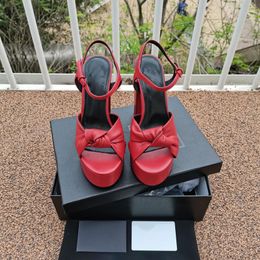 Thick soled high heel waterproof platform women's sandals factory wholesale designer style versatile professional dress with aura full package