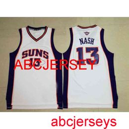 Men Women kids No.13 Nash Sports Jerseys Retro Classic white Embroidery New basketball Jerseys XS-5XL 6XL