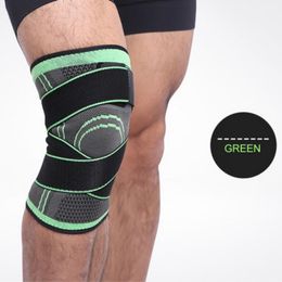 Elbow & Knee Pads Big Sale Sleeve 3d Pressurized Fitness Running Cycling Bandage Leg Protector Pad Elastic Nylon Sports Compression Cap