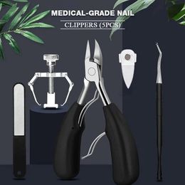 Stainless Steel Chick-nosed Pliers Decoration Nail Toenail Tool Large Mouth Clippers - #01