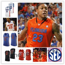 NCAA Custom Florida Gators Stitched College Basketball CJ Felder Anthony Duruji Phlandrous Fleming Jr. Tuongthach Gatkek Jack May Brandon McKissic Tre Mann