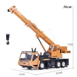 Rc Hoist Crane Model Engineering Car Toys For Children Birthday Xmas Good Gift R 