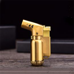 Wholesale Pocket 1300C jet flame torch Adjustable Windproof Flame Butane Gas Cigarette Welding Torch Lighter for spoon pipes lighter