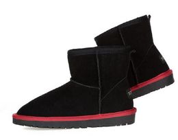 Hot sell AUS U5854 classical Short Mini women snow boots keep warm boot fashion Light skin Sheepskin Plush warm boot winter shoes 17 color choose