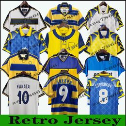 1998 Retro CRESPO NAKATA soccer Jersey Home 95 97 98 99 00 01 02 03 BAGGIO ZOLA CANNAVARO AMOROSO Football shirt STOICHKOV THURAM futbol camisa unifom