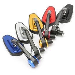 7/8"aluminum handlebar rear view mirror universal motorcycle rear view mirror in a variety of Colours