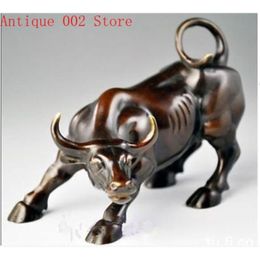 Big Wall Street Bronze Fierce Bull OX Statue Logistics is already normal Welcome to place an order. 210329