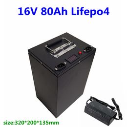 16V 80Ah LiFePO4 Battery pack 16v 5s lifepo4 lithium battery for electric bicycle tricycle robot AGV electric fork-lift truck