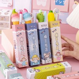 gel pens Creative student school supplies stationery blind box decompression pen black children's day gift