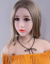 Adult products real silicone love doll beautiful face half solid rubber women vagina pussy sex toys for men