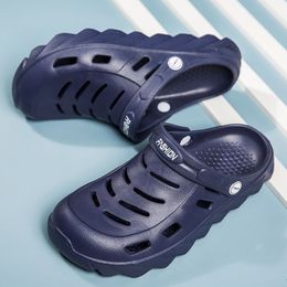 Flat Classic Slippers Lady Gentlemen Hotsale Sandals Children Breathable and lightweight Sandy beach Hole shoes Soft Bottom Men Women