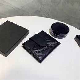 2021 Double G Joker Leather Short Wallets Handbag Plain Classic Zig Zag Letter Canvas Delicate Fold Wallet Women Fashion Clutch Bags Card Holders