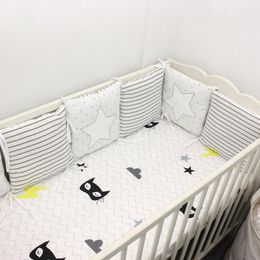 Bedding Sets Baby Bed Protection Bumper Cotton Cot Around Cushion Thicken Star Crib Protector Born Room Decoration