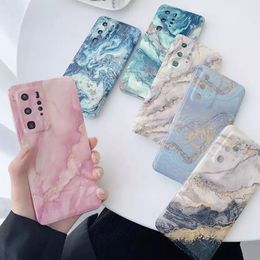 Classic Marble Phone Cases For Samsung S21 A51 A71 A50 S20 FE S10 S9 Plus Note 20 10 Soft Camera Protection Back Cover