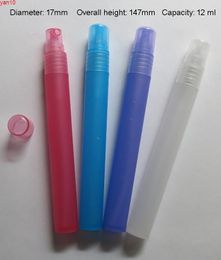 50 x 12ML Refillable Travel Spray Bottle PP Plastic Perfume Atomizer Small Empty Makeup Containergoods qty
