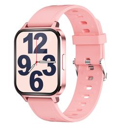 IP68 Impermeabile 1.69 pollici Smart Watch Bracciale 8.5 Quadrante personalizzato sottile Orologi da uomo Multy Country Lingua Chiamata Messaggio Promemoria 24 Tipo di modalità Sport Smartwatch