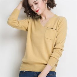 Pullover Women geometric khaki knitted sweater women casual Houndstooth lady pullover female Autumn winter retro jumper 210427