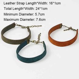 2022 plain leather bracelets Verstellbarer Riemen personalisierte benutzerdefinierte Männer Frauen Plain Wrap Vintage Lederarmbänder für Gravur