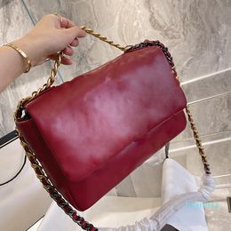 Designer- Classic Flap Crossbody Bags Leather Womens Fashion Totes Big Pochette Purses handbags