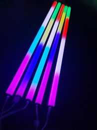 -SK6813 / WS2812B RVB 64ELÉS / M Barre de lumière de tube linéaire, adressable de pixel de pixel de l'étape de la couleur pleine couleur