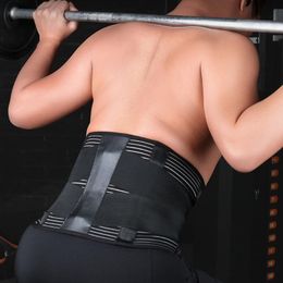 Sports Support Breathable Squat Steel Plate Fitness Weightlifting Waist For Lumbar Belt Training Elbow & Knee Pads