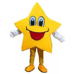 High quality five-pointed Star Mascot Costumes Christmas Fancy Party Dress Cartoon Character Outfit Suit Adults Size Carnival Easter Advertising Theme Clothing