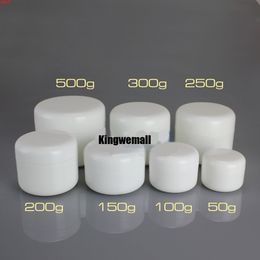 300pcs/lot WHITE 50ml cream jar, cosmetic container, 50g plastic bottle,display bottle,Mask Jar packaginggood qualty