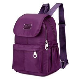 Outdoor Bags Middle Aged And Elderly People Mom Large-Volume Middle-aged WOMEN'S Bag Backpack With Zipper