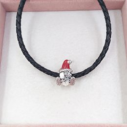 pandora charms Jewellery making kits 925 sterling silver virgo necklaces chain beaded Seated Santa & Present Christmas bracelets for women clearance couple 799213C01