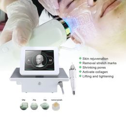 Professional radio frequency micro needle & fractional rf system Face Lifting microneedles Skin Tightening machine