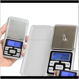 Scales Household Sundries Home & Garden Drop Delivery 2021 Digital Mini Electronic Scale Grams 0Dot01G High Auracy Backlight Electric Pocket